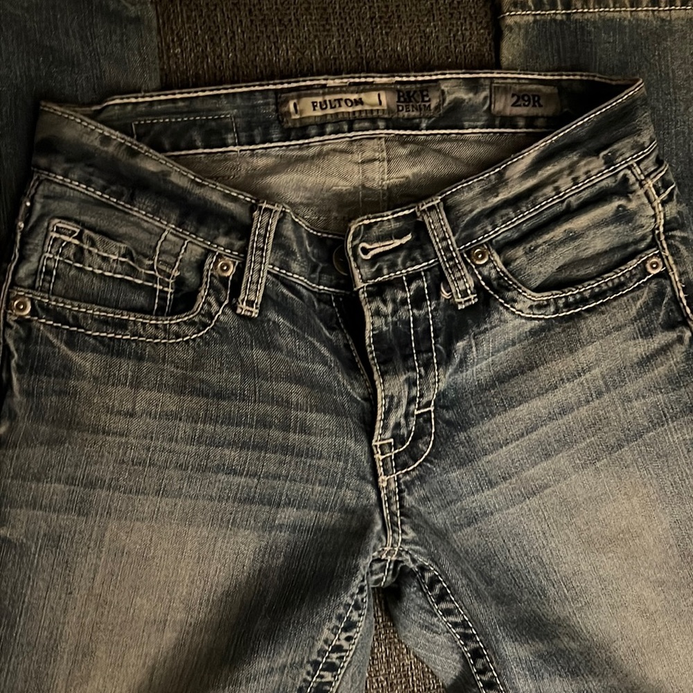 Mens BKE jeans. Size 29R. Fulton fit.